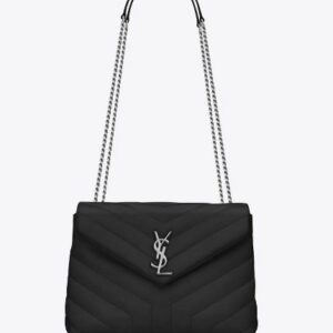 Sant Laurent Small Loulou in Quilted Leather