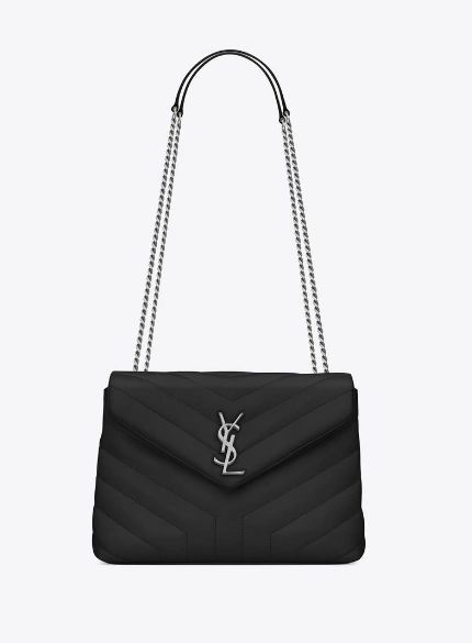 Sant Laurent Small Loulou in Quilted Leather