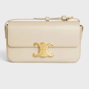 Celine Shoulder Bag Claude in shiny Calfskin pampa