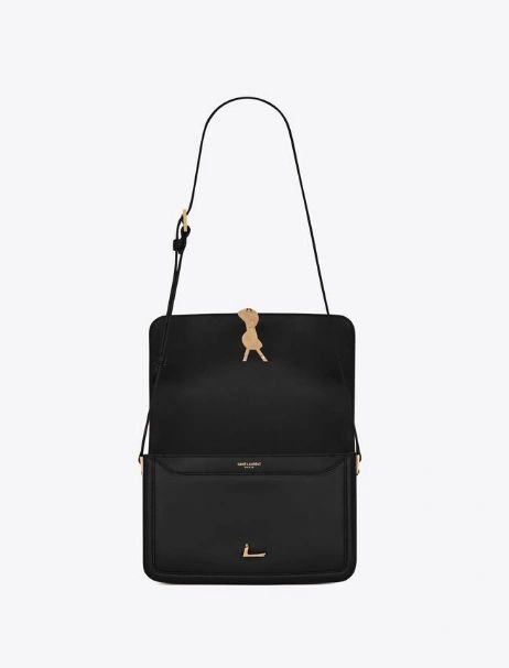 SAINT Solferino Medium Satchel in Box Saint Laurent Leather - Image 5
