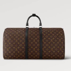 LOUIS VUITTON Keepall Bandoulière 55 macassar