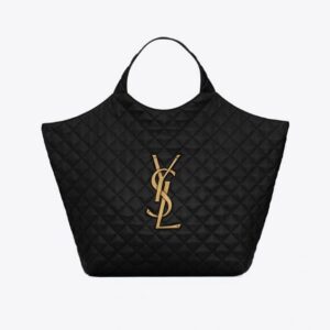 Saint Laurent ICARE Maxi Shopping Bag in Quilted Lambskin