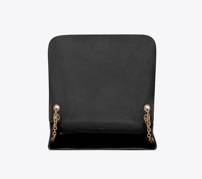 YSL Jamie 4 3 Leather Shoulder Bag In Black - Image 3