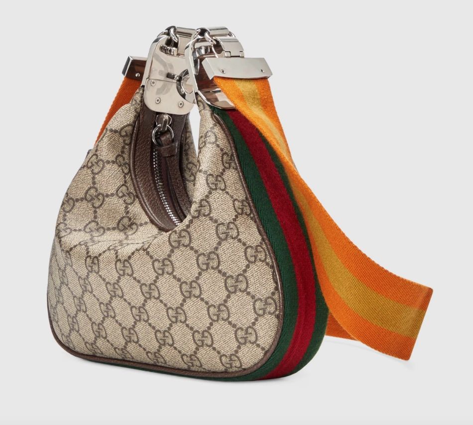 Gucci Attache Medium Shoulder Bag - Image 3