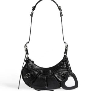 Balenciaga women's LE Cagole XS shoulder bag in black