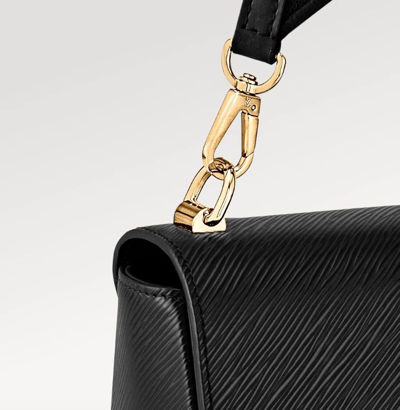 LOUIS VUITTON Twist MM bag black - Image 5