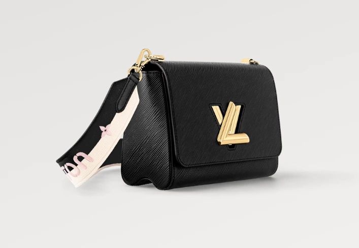 LOUIS VUITTON Twist MM bag black - Image 3