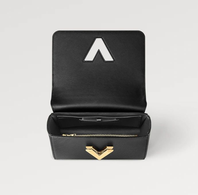 LOUIS VUITTON Twist MM bag black - Image 4