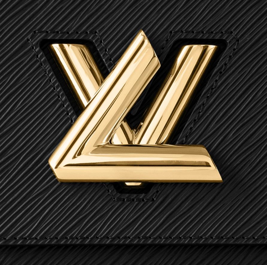 LOUIS VUITTON Twist MM bag black - Image 8