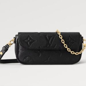 LOUIS VUITTON Wallet On Chain Ivy black
