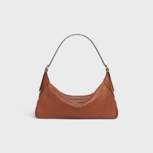 Celine Medium Romy in Supple Calfskin Chalk Tan