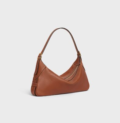 Celine Medium Romy in Supple Calfskin Chalk Tan - Image 3