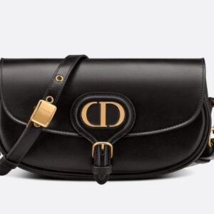 Dior bobby east-west bag Black Box Calfskin