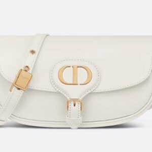 DIOR bobby east-west bag Latte Box Calfskin