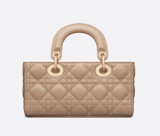 DIOR small lady D-JOY bag Biscuit Cannage Lambskin - Image 2