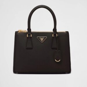 Prada Galleria Saffiano leather bag black