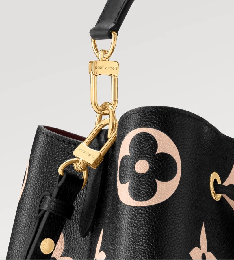 LOUIS VUITTON NéoNoé MM bucket bag Black/Beige - Image 7