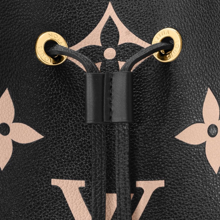 LOUIS VUITTON NéoNoé MM bucket bag Black/Beige - Image 6