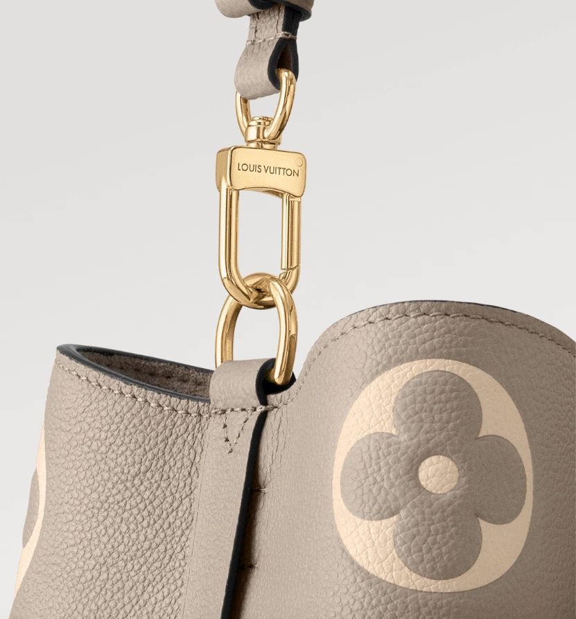 LOUIS VUITTON NéoNoé MM bucket bag Gray/Cream - Image 6