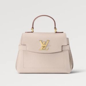 LV LockMe Ever Mini Greige handbag
