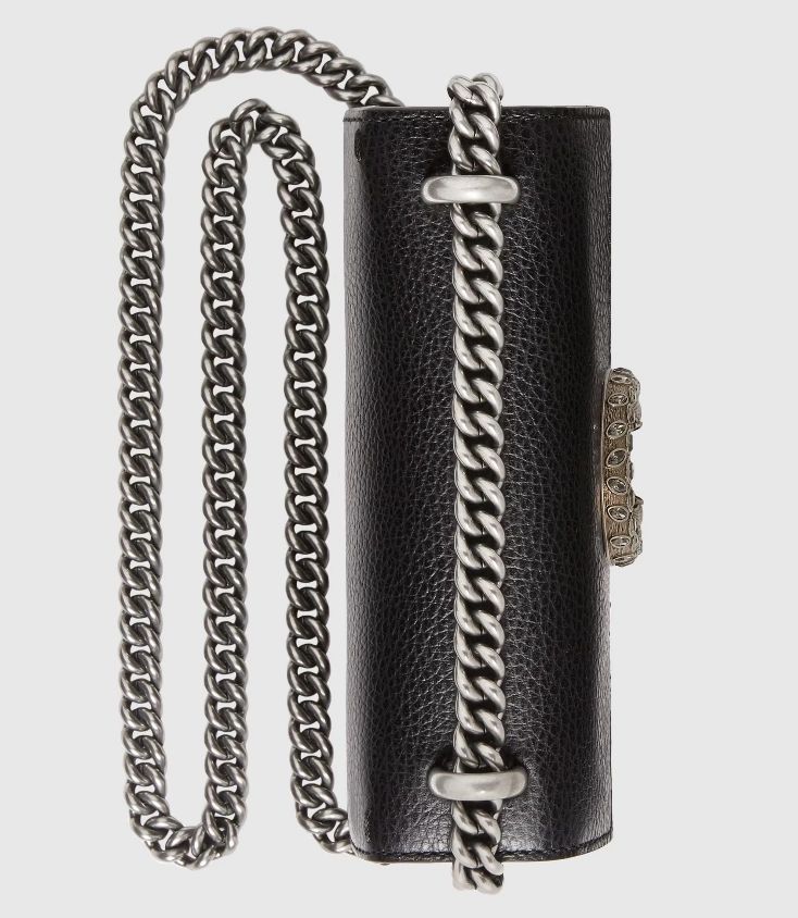 Gucci Dionysus Leather Mini Bag black - Image 3