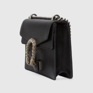 Gucci Dionysus Leather Mini Bag black