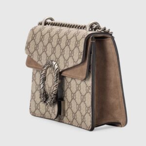 Gucci Dionysus Leather Mini Bag Beige/ebony