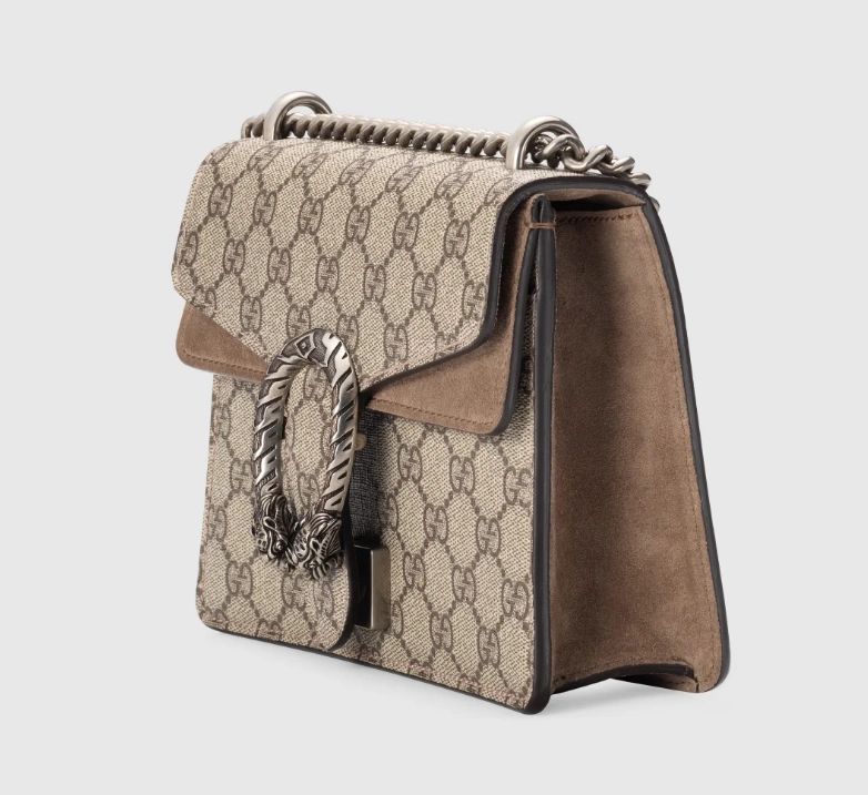 Gucci Dionysus Leather Mini Bag Beige/ebony