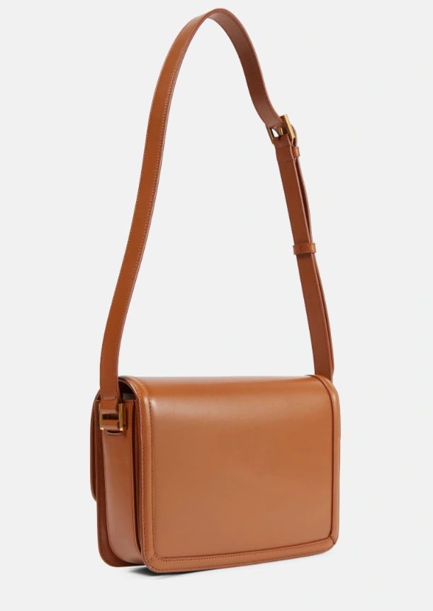 SAINT LAURENT SOLFERINO MEDIUM SATCHEL IN BOX LEATHER brown - Image 3