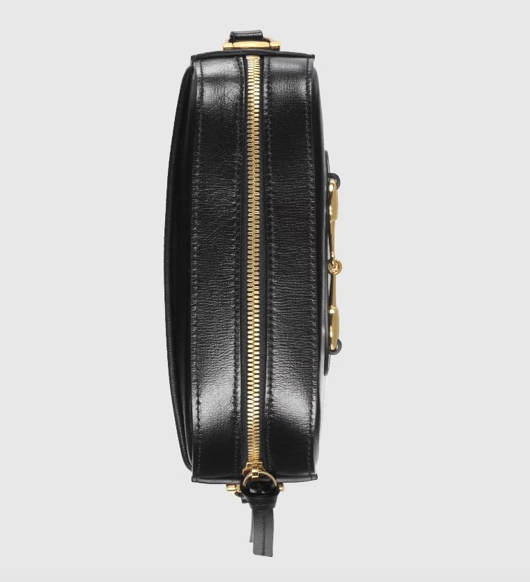 Gucci horsebit 1955 small shoulder bag black - Image 6