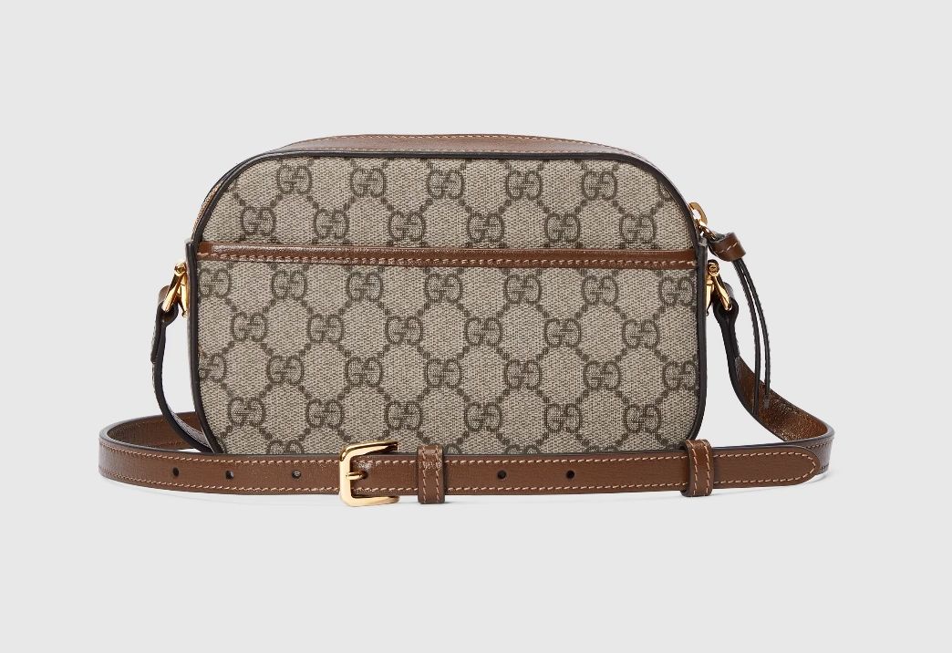 GUCCI horsebit 1955 small shoulder bag Beige and ebony - Image 2