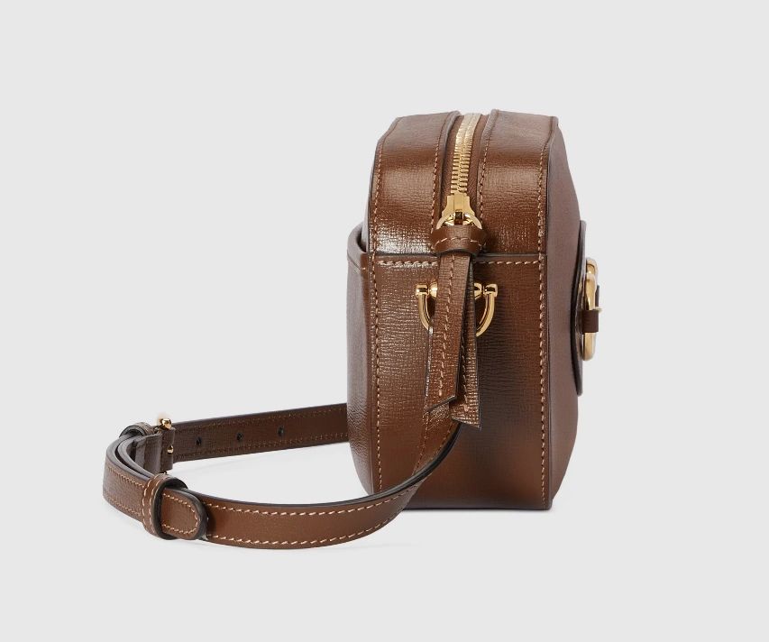 Gucci Horsebit 1955 Small Shoulder bag Browm - Image 3