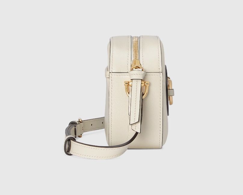 GUCCI horsebit 1955 small shoulder bag White - Image 4