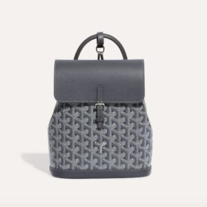 Goyard Calfskin Alpin Mini Backpack grey