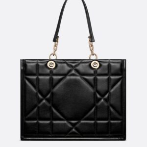 Dior essential medium tote bag black