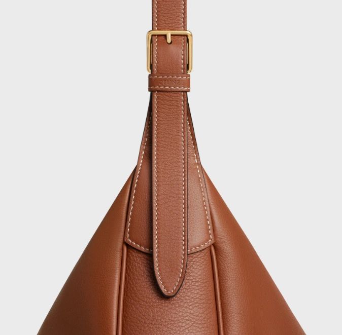 Celine HELOISE CUIR TRIOMPHE BAG IN SUPPLE CALFSKIN TAN - Image 4