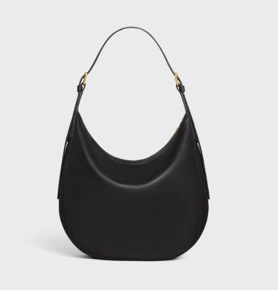 Celine HELOISE CUIR TRIOMPHE BAG IN SUPPLE CALFSKIN BLACK - Image 2