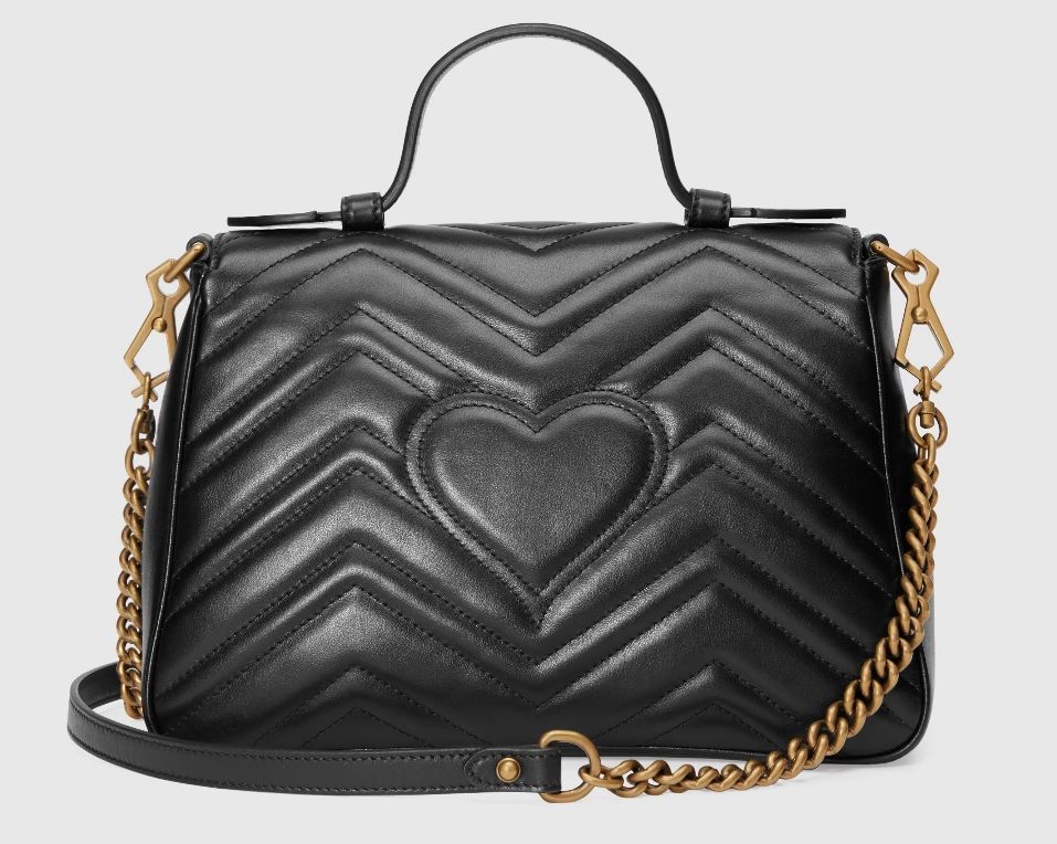 Gucci GG Marmont Small Top Handle Bag black - Image 2