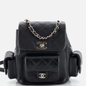 Chanel Duma Multipocket Drawstring Backpack