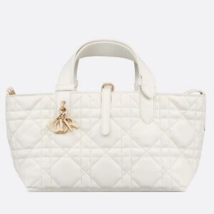 Dior small Toujours Bag white