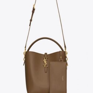 Saint Laurent LE 37 SHINY LEATHER dark cork