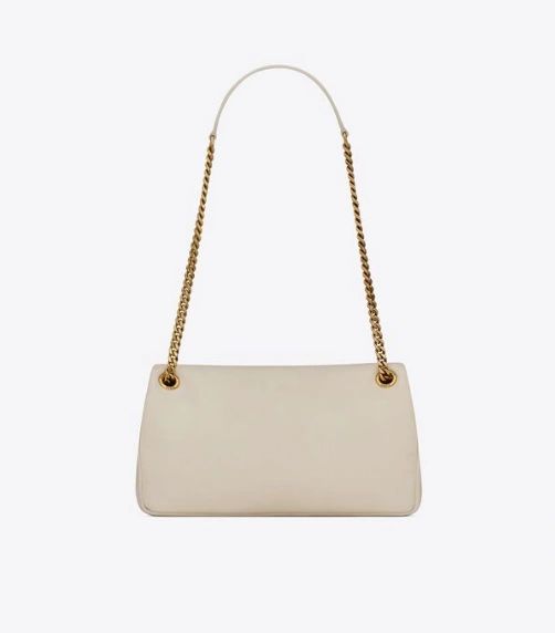 Saint Laurent CALYPSO IN PLUNGED LAMBSKIN white - Image 2