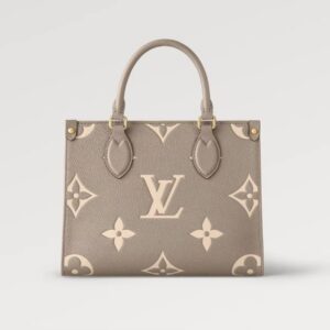 Louis Vuitton Onthego PM tote bag creme
