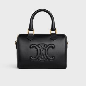 Celine small Boston in smooth calfskin black