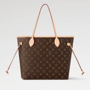 louis vuitton neverfull MM rose beige