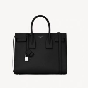 SAINT LAURENT sac de jour IN GRAINED LEATHER small