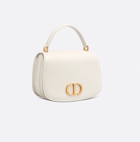 Dior Medium 30 Montaigne Avenue Top Handle Bag white - Image 3