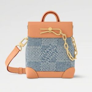 Louis Vuitton Nano Steamer blue Bag