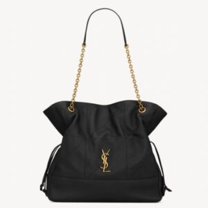 Saint Laurent JAMIE 4.3 LARGE POCHON IN LAMBSKIN black
