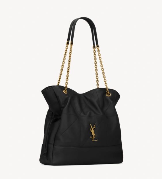 Saint Laurent JAMIE 4.3 LARGE POCHON IN LAMBSKIN black - Image 5